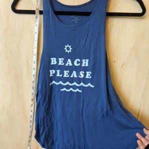 Beach Please tank top